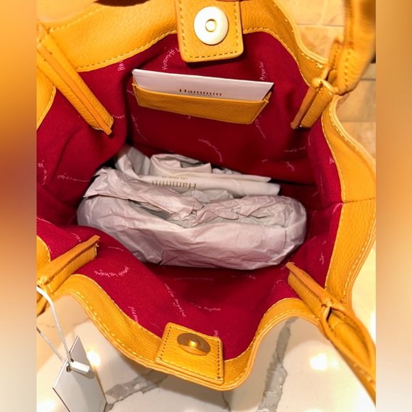 NWT Hammitt Oliver | Apricot Tan Snake/Brushed Gold | Med - Picture 5 of 5